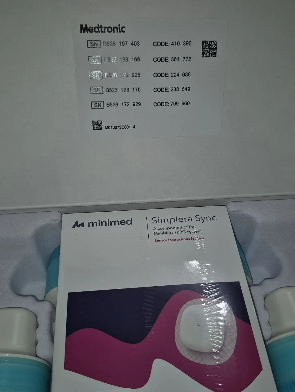 New 5 units Simplera Sync all-in-one CGM 780G system